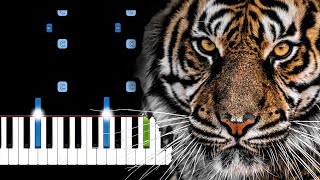 Survivor - Eye Of The Tiger Piano Tutorial chords