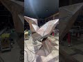 Progress on our public art sculpture we are fabricating for another artist. #publicart