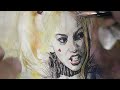 【ペン画】水彩画とペンでハーレイ・クイン：Harley Quinn