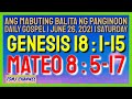 ANG MABUTING BALITA NG PANGINOON | JUNE 26, 2021 | DAILY GOSPEL | ANG SALITA NG DIYOS | FSMJ CHANNEL Mp3 Song