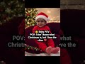 👶 Baby POV: I don’t know what Christmas is, but I love the vibes ❤️ #newyear2026 #christmas