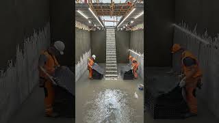 Secret Underground Gym Build in 24 Hours 😳 #undergroundgym #hiddenroom #timelapsebuild #secretgym