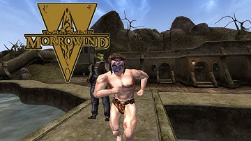 The Big Orc Of Balmora - Morrowind OpenMW VR Permadeath (Tamriel Rebuilt) Gameplay