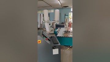Dust collector testing of CNC Router machine..