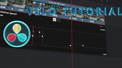 VELOCITY TUTORIAL IN DAVINCI RESOLVE (FOR BEGINNERS)