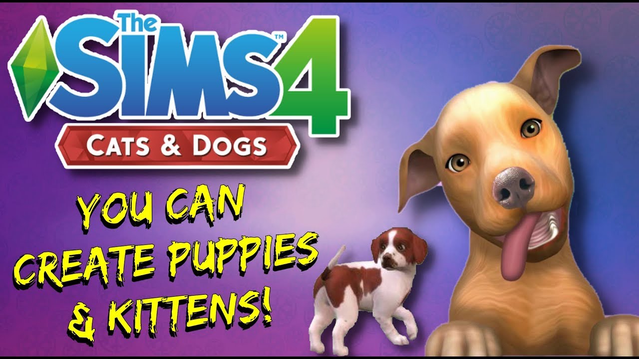 sims 4 cats and dogs free play