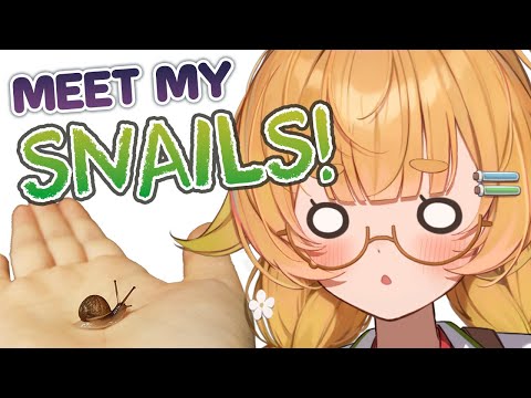 snail vtuber shows world's tiniest snail