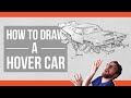 How to draw a Hovercar