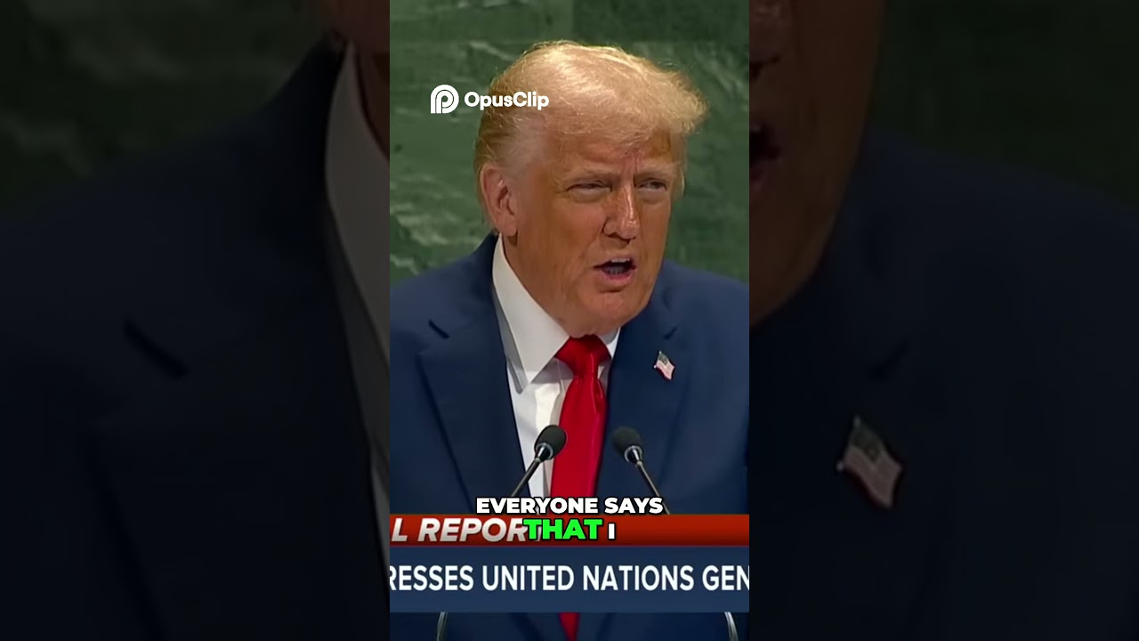 Trump UN Speech  Unveiling Peace Achievements & Questioning Purpose