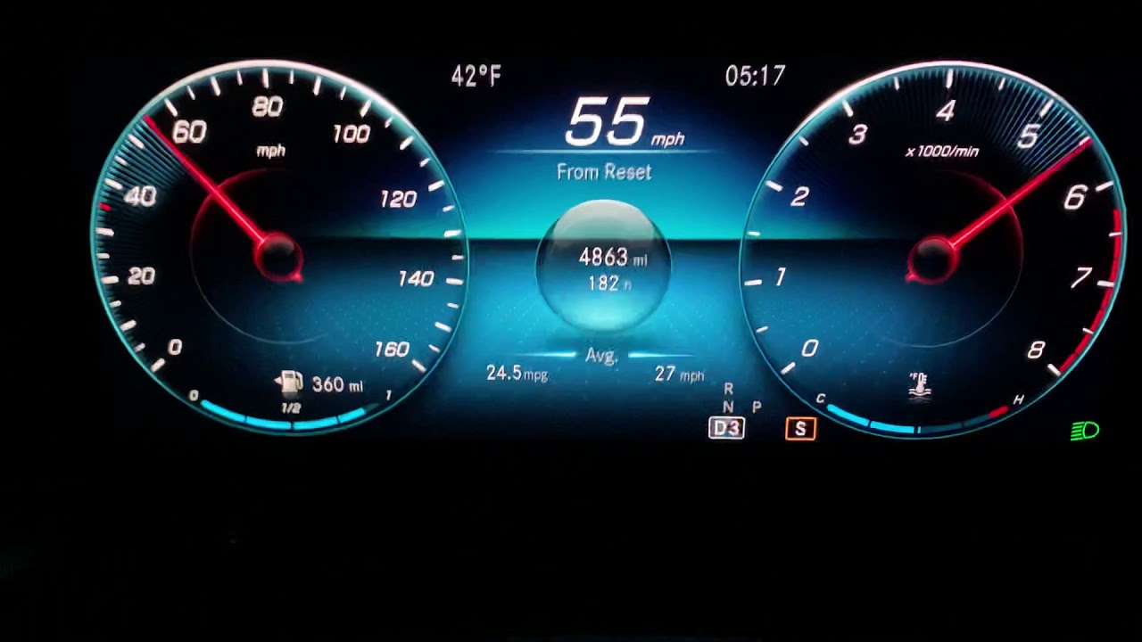 2021 Mercedes GLB250 15-100mph acceleration