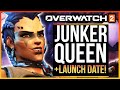 Overwatch 2 LAUNCH DATE and JUNKER QUEEN REVEALED! + F2P!