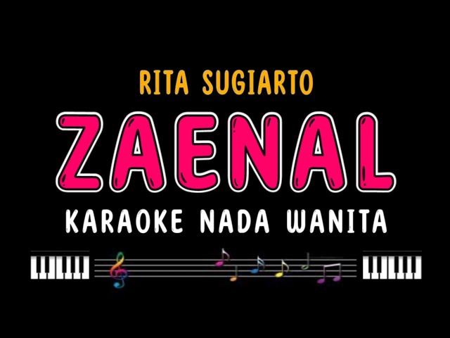 ZAENAL - Karaoke Nada Wanita [ RITA SUGIARTO ] class=