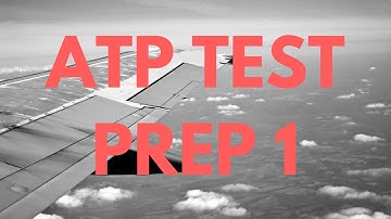 Part 1: FAA Test ATP Airline Transport Pilot and Aircraft Dispatcher ADX Calculation Tutorial (HD)