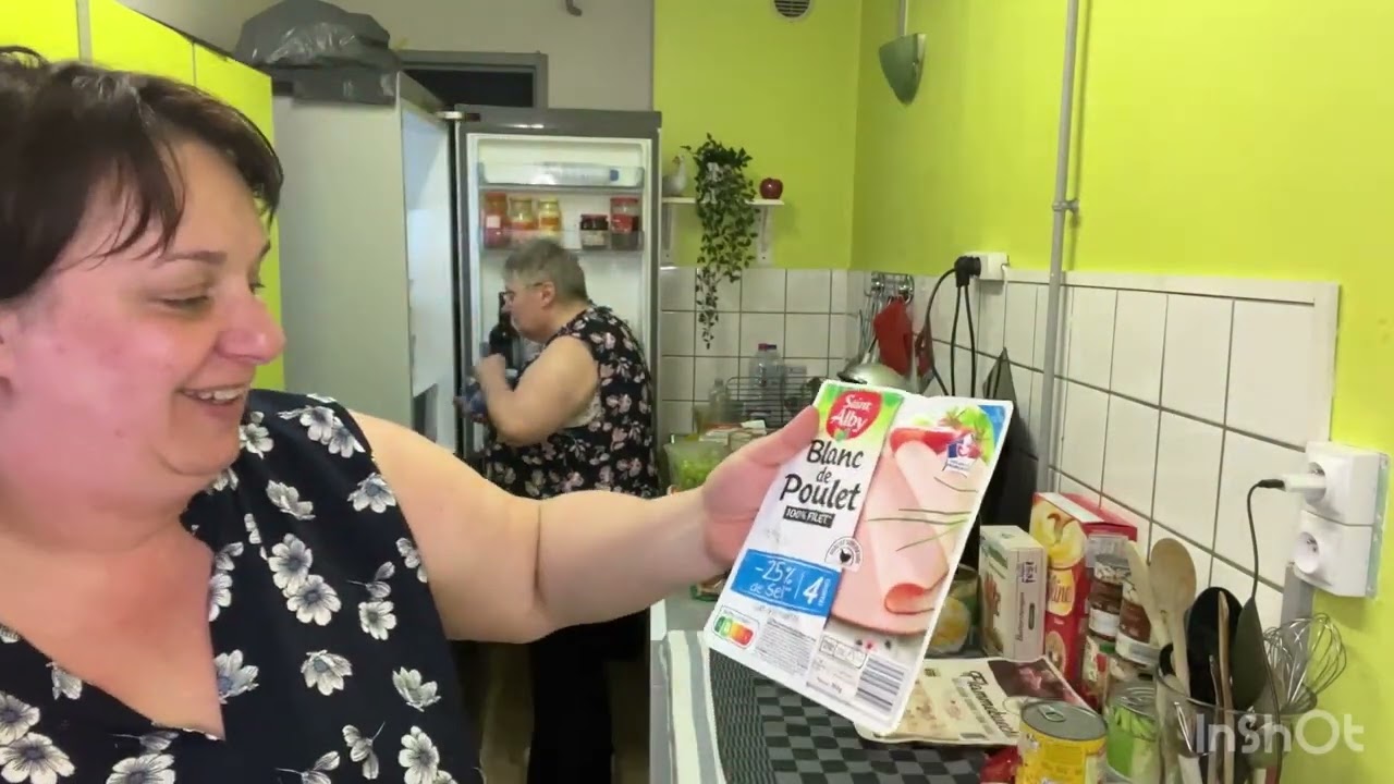 Retour de courses lidl maman 😘