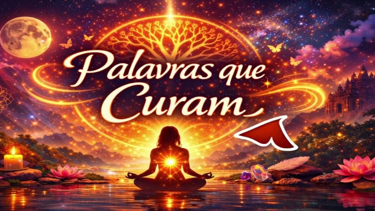 Palavras que Curam, mantra espiritual de luz, perdão e florescimento da alma | Mantra