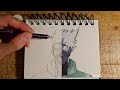 How to draw KAKASHI - Naruto - easy