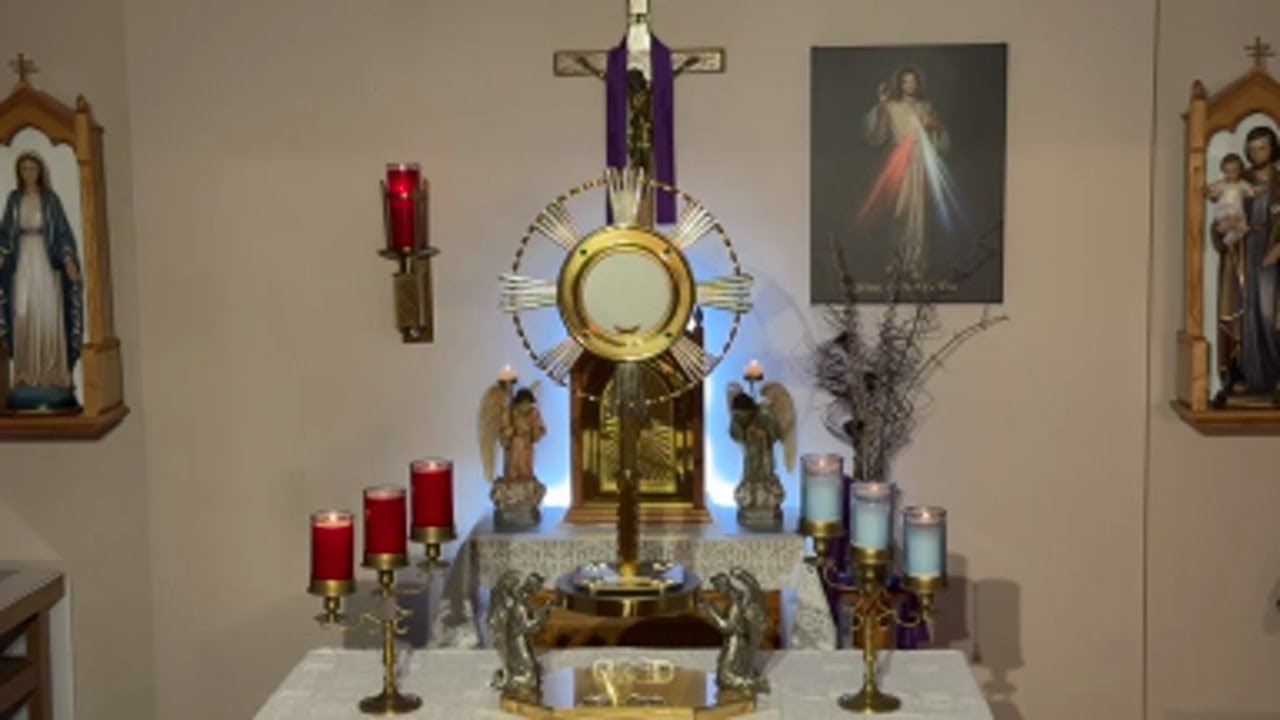 LIVE Eucharistic Adoration - Sisters of Divine Mercy