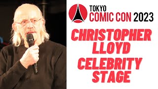 Tokyo Comic Con 2023 Christopher Lloyd Celebrity stage 東京コミコン2023 クリストファー・ロイド セレブ・ステージ