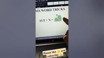 Ms Word Tips And Tricks//Ms Word Shortcut Keys//Ms Word Magic code #shorts #youtubeshorts #shortfeed