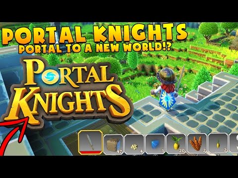 PORTAL KNIGHTS - HOW TO BUILD A PORTAL TO ANOTHER WORLD | JeromeASF