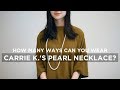 You'll Never Wear Pearl Necklaces the Same Way Again!