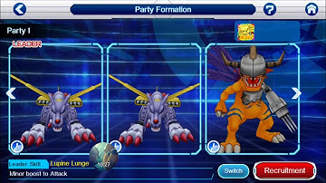 [Digimon Links] Advent Quest Intro: Saberleomon (Normal & Hard)