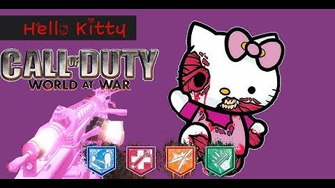 THE FIRST Hello Kitty World at War CUSTOM ZOMBIES