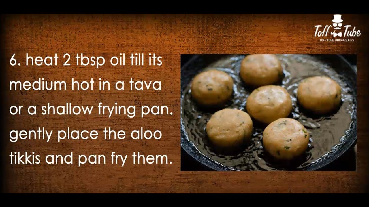 Making & Recipe of Indian Street Food Aloo Tikki