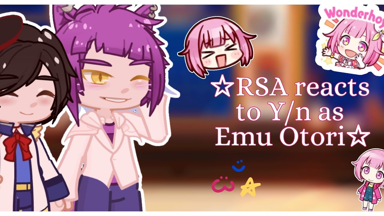 {:} RSA reacts to Y/n as Emu Otori {:} !TikTok creators in description! {:} Twisted Wonderland {:}