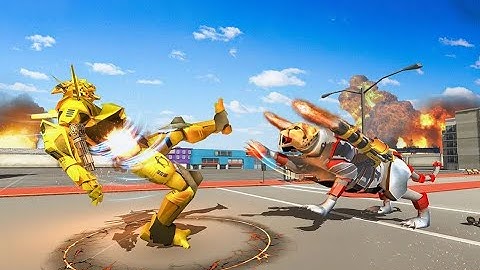 Cheetah Robot Car Transformation Part-3 | City Rescue Formula Car Robot Android GamePlay