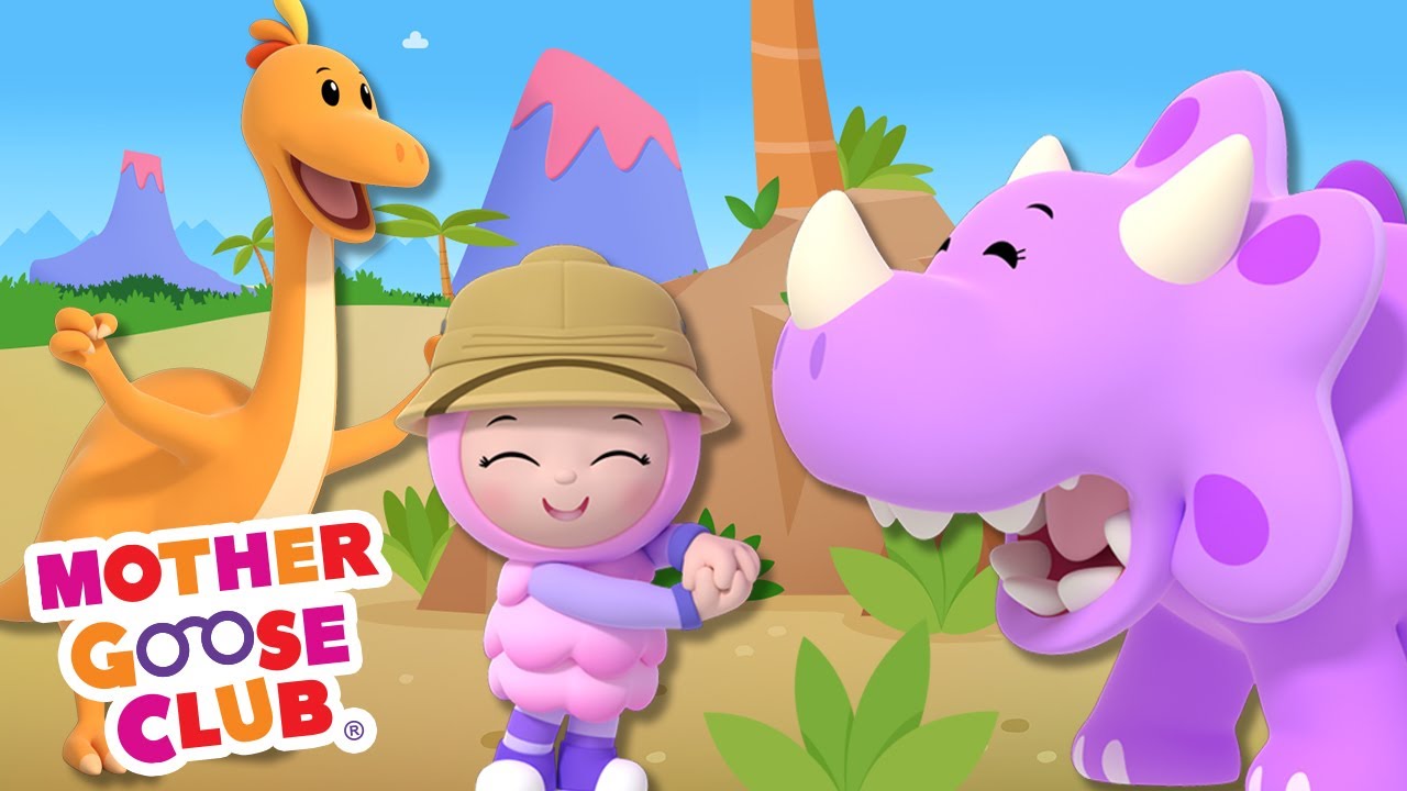 Dinosaur Stomp Mother Goose Club Nursery Rhymes YouTube