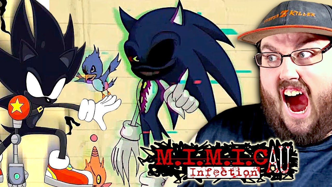 Sonic Mimic Infection Au Lore Explained (Sonic Infection AU) REACTION!!!