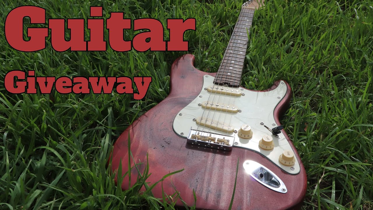 GUITAR GIVEAWAY!! YouTube