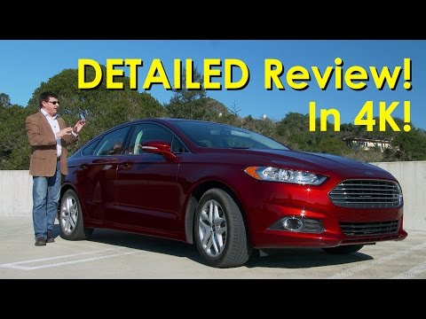 2015 Ford Fusion SE 1.5L Ecoboost DETAILED Review and Road Test