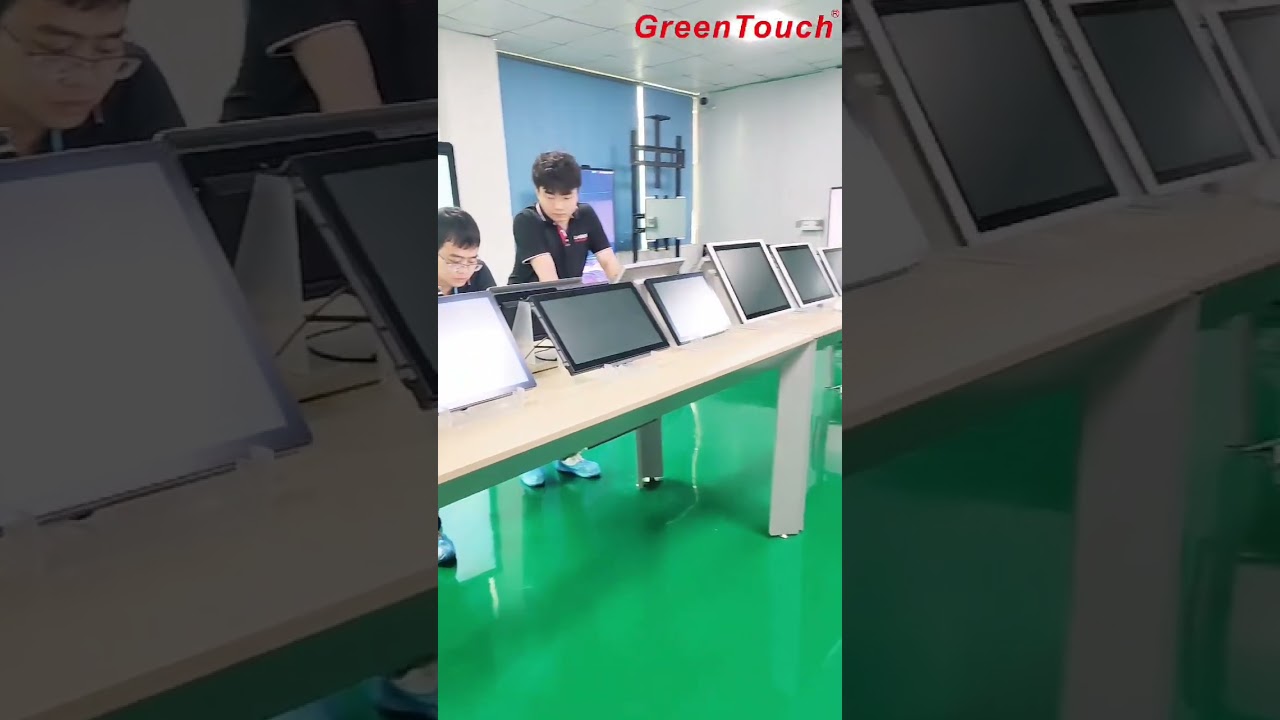 Industrial waterproof dustproof capacitive multi-touch touch screen monitor high brightness display