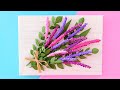 Lavender. How to make paper flowers. tutorial. wall decoration .paper crafts