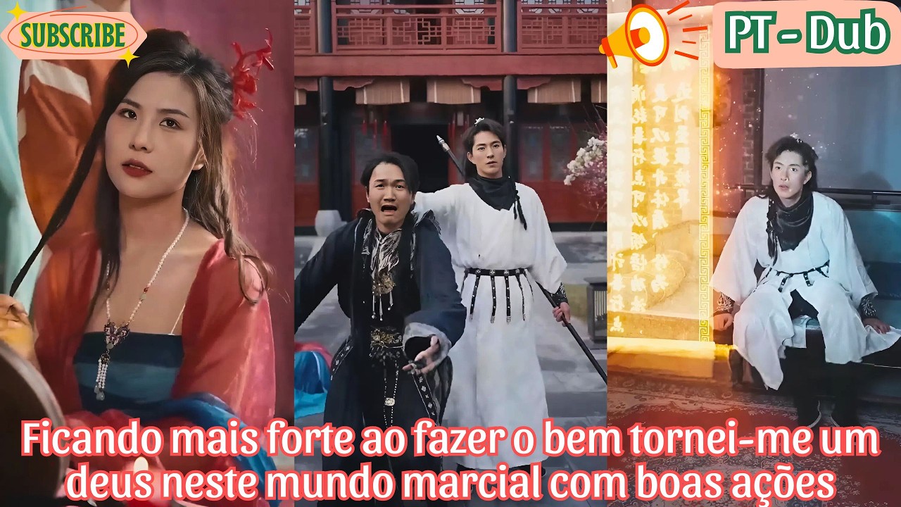 Ficando mais forte ao fazer o bem tornei-me um deus neste mundo marcial com boas ações