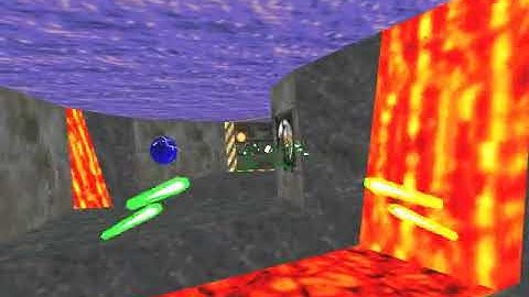 Descent 2, Plutonian Shores, level 7, Insane cold start, no death no save full rescue