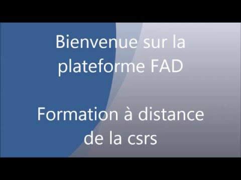 FAD - se connecter sur la plateforme