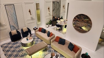 A Miniature World of Architectural Splendor | Architecture Interior Scale Model | DDZYN360