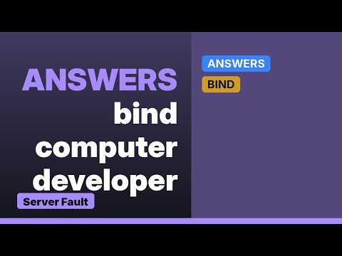 DevOps & SysAdmins: BIND DNS SERVFAIL ERROR