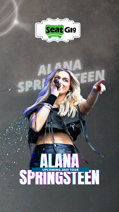 Alana Springsteen Tour 2025 - #alanaspringsteen #alanaspringsteentour