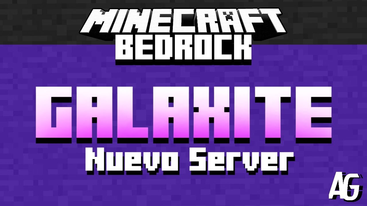 JUGANDO EN EL NUEVO SERVIDOR OFICIAL DE MINECRAFT《⭐🌌 GALAXITE 🌌⭐》 - YouTube
