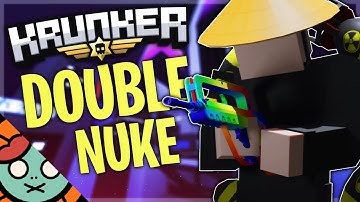Famas DOUBLE NUKE Live On Stream!!! (Krunker)