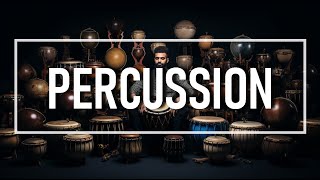 percussion background music / upbeat drums background music