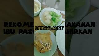 MENU MAKANAN IBU MENYUSUI || MAKANAN PASCA MELAHIRKAN