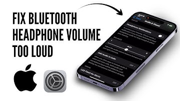 How to Fix Bluetooth Headphones Volume too Loud on iPhone