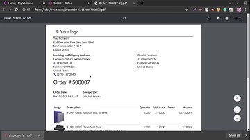 Product Image On Reports