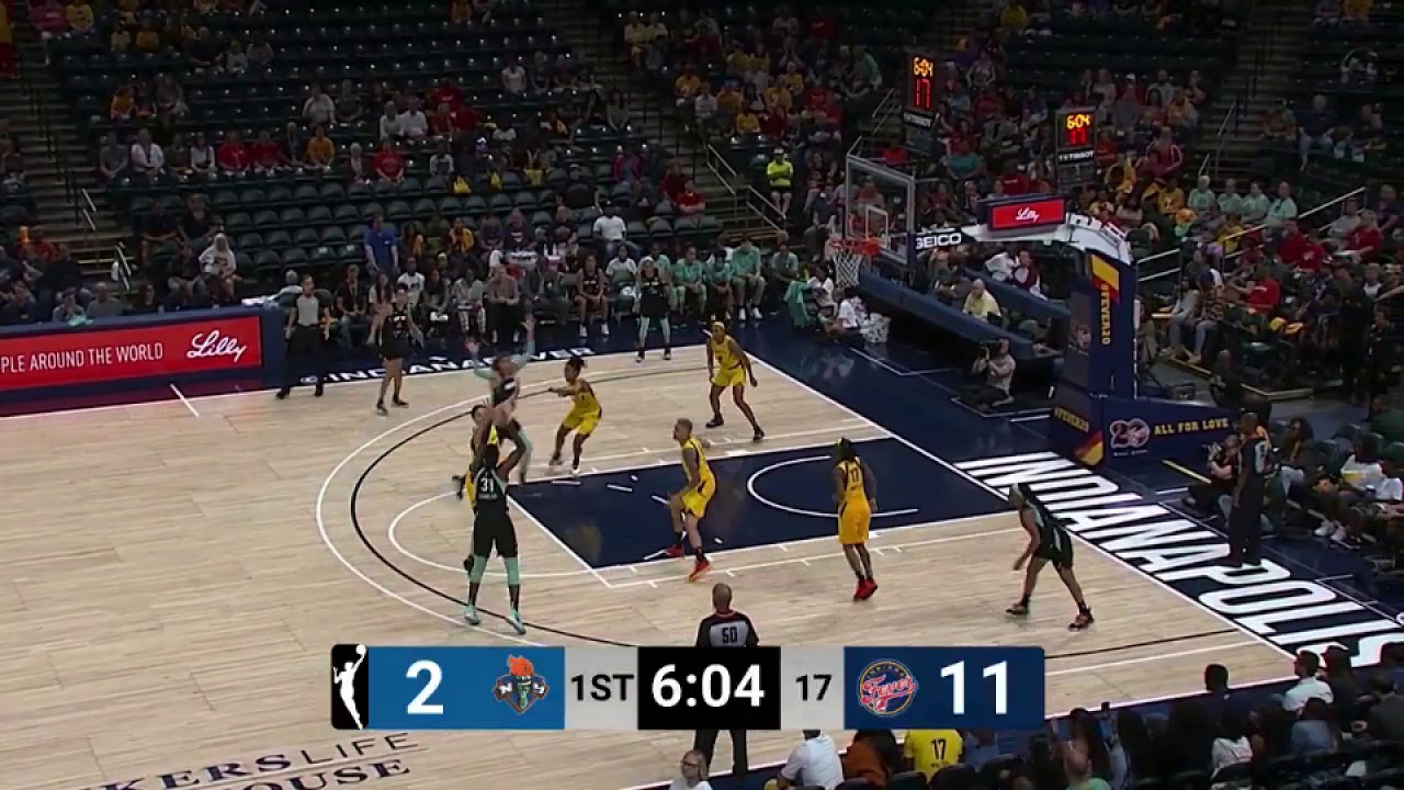 Charles forces it in here to Zahui on cut when shooter is open on wing