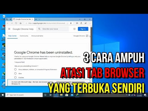 Video: Cara Membuat Satu Tab Terbuka